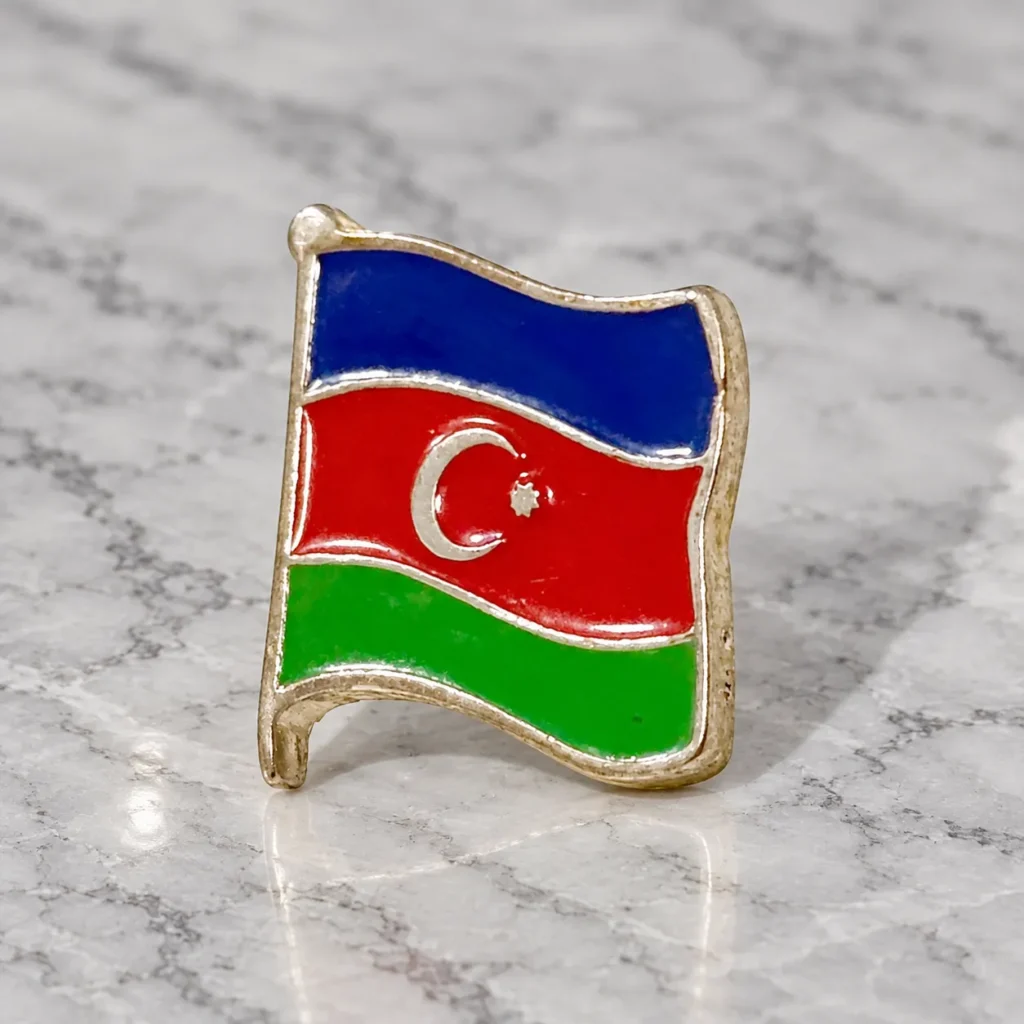 Rozet Azərbaycan bayrağı