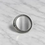 Rozet Z03 gümüşü 17 mm (maqnitli)