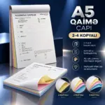 A5 Qaimə Çapı – Daxili və Özüköçürən Qaimə videosu