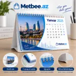 Kalendar masaüstü ucuz qiymət